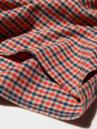 Фланелевая рубашка Uniqlo в клетку 1159852503 (Красный XXL)