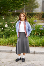 Фланелевая рубашка Uniqlo в клетку 1159852503 (Красный XXL)