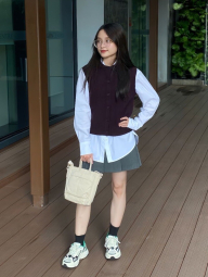 Хлопковая рубашка UNIQLO 1159852517 (Молочный XL)