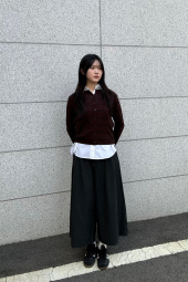 Хлопковая рубашка UNIQLO 1159852517 (Молочный XL)