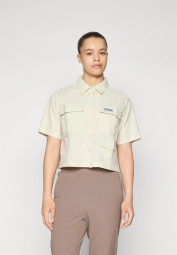 Женская рубашка с коротким рукавом Columbia с защитой UPF 50 1159852528 (Молочный XXL)