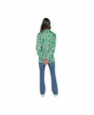 Легка жіноча сорочка Karl Lagerfeld з принтом 1159852722 (Зелений L)