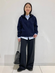 Рубашка Uniqlo в полоску 1159854261 (Голубой XXL)