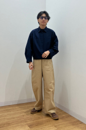 Хлопковая рубашка UNIQLO 1159854266 (Синий XXL)