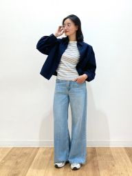 Хлопковая рубашка UNIQLO 1159854266 (Синий XXL)