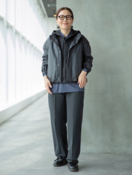 Рубашка UNIQLO в полоску 1159854439 (Синий M)