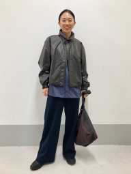 Рубашка UNIQLO в полоску 1159854439 (Синий M)