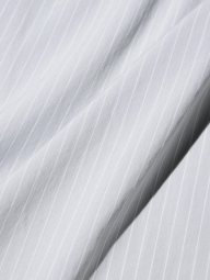 Рубашка UNIQLO в полоску 1159854450 (Серый S)