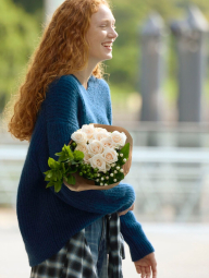 Фланелевая рубашка Uniqlo в клетку 1159855791 (Черный M)