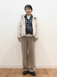 Фланелевая рубашка Uniqlo в клетку 1159855791 (Черный M)