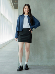 Фланелевая рубашка Uniqlo 1159856737 (Синий XL)