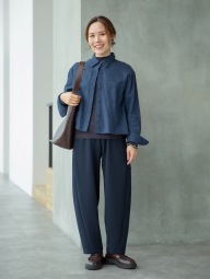 Фланелевая рубашка Uniqlo 1159856737 (Синий XL)