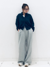 Фланелевая рубашка Uniqlo 1159856737 (Синий XL)