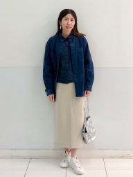 Фланелевая рубашка Uniqlo 1159856737 (Синий XL)