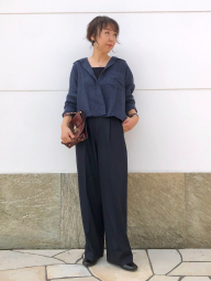 Фланелевая рубашка Uniqlo 1159856737 (Синий XL)