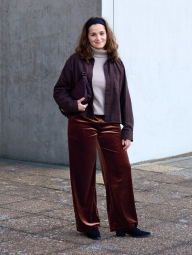 Фланелевая рубашка Uniqlo 1159857182 (Коричневый XXL)