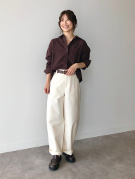 Фланелевая рубашка Uniqlo 1159857182 (Коричневый XXL)