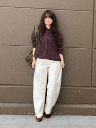 Фланелевая рубашка Uniqlo 1159857182 (Коричневый XXL)