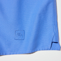 Укороченная рубашка UNIQLO 1159859678 (Синий XL)