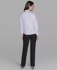 Жіноча сорочка Karl Lagerfeld зі стразами 1159861465 (Білий XL)