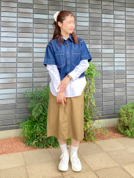 Рубашка оверсайз Uniqlo 1159864379 (Белый M)