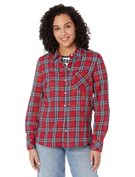 Женская рубашка Tommy Hilfiger 1159865521 (Красный XS)