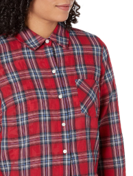 Женская рубашка Tommy Hilfiger 1159865521 (Красный XS)