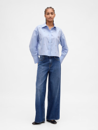 Жіноча сорочка GAP 1160272545 (Блакитний XL)