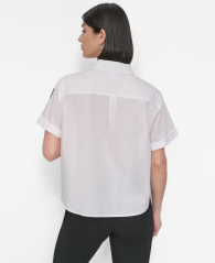 Жіноча сорочка DKNY з нашивками 1160410801 (Білий M)
