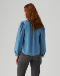 Женская джинсовая рубашка Levi's 1160455322 (Синий M)