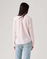 Женская рубашка Levi's в полоску 1160819702 (Белый/Розовый S)