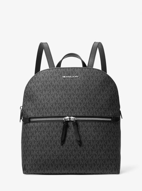 Стильний жіночий рюкзак Michael Kors з логотипом 1159840552 (Чорний One size)