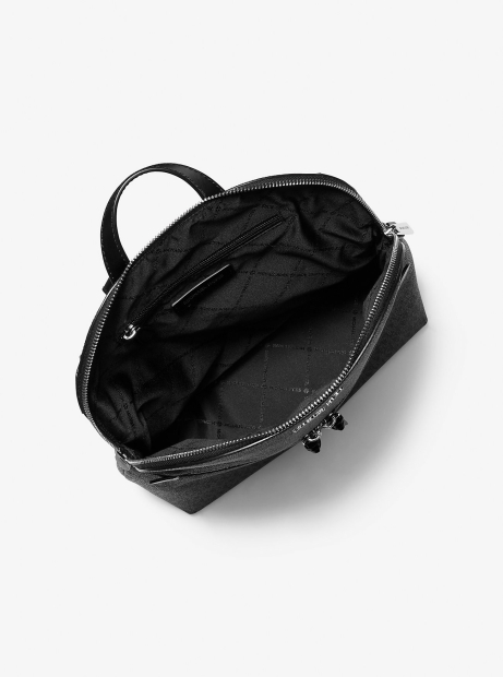 Стильний жіночий рюкзак Michael Kors з логотипом 1159840552 (Чорний One size)