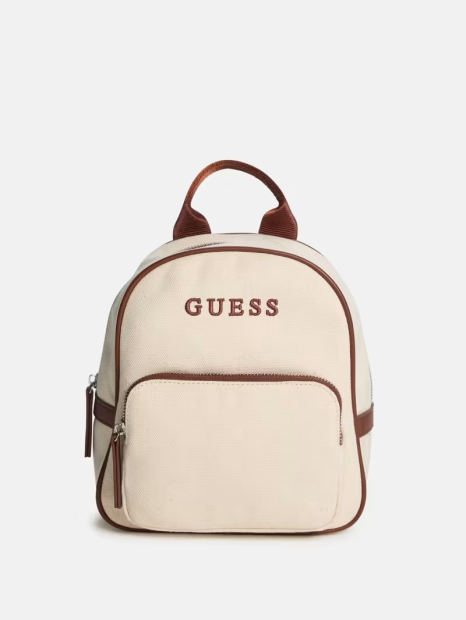 Женский рюкзак из текстиля GUESS 1159841515 (Молочный One Size)