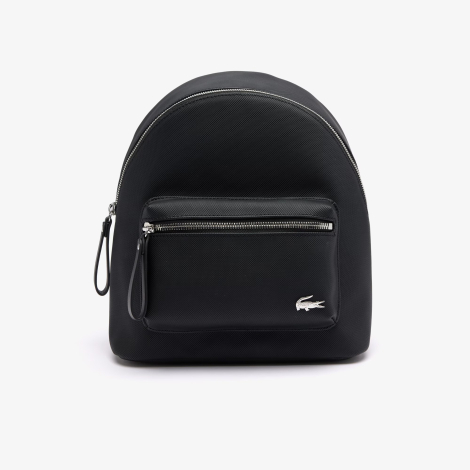 Женский рюкзак Lacoste Daily из экокожи 1159843234 (Черный One Size)