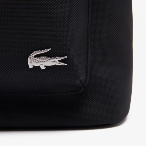 Женский рюкзак Lacoste Daily из экокожи 1159843234 (Черный One Size)