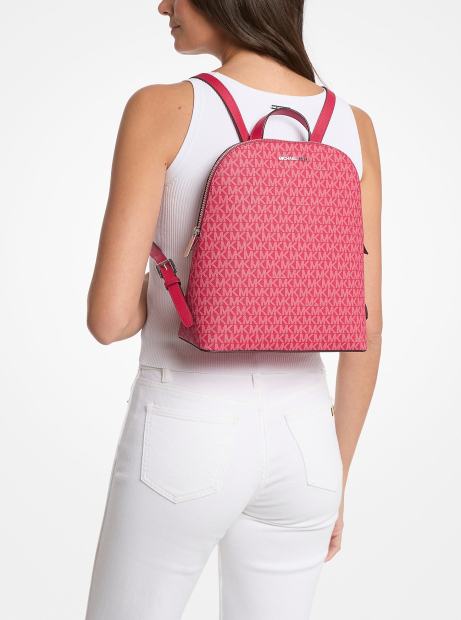 Стильный женский рюкзак CINDY Michael Kors с логотипом 1159844079 (Розовый One size)
