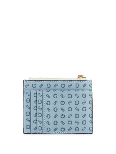 Стильный женский набор GUESS рюкзак и картхолдер 1159845102 (Голубой One Size)