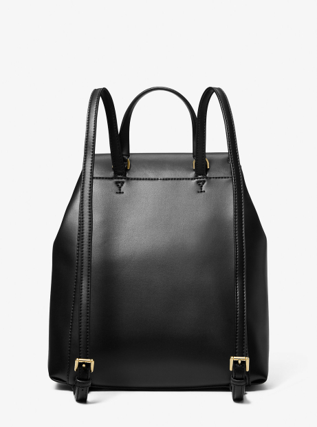 Стильний жіночий набір Michael Kors рюкзак та гаманець 1159845148 (Чорний One Size)