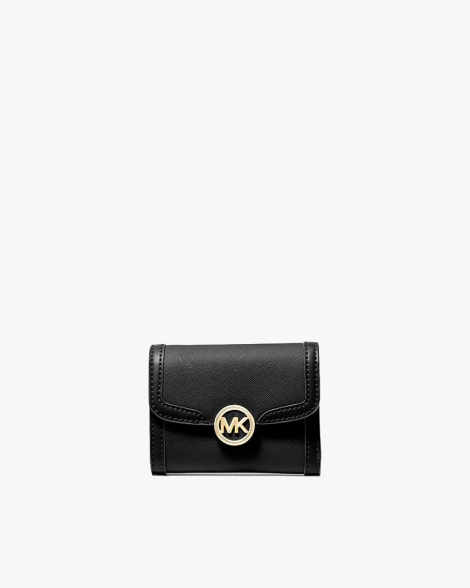 Стильний жіночий набір Michael Kors рюкзак та гаманець 1159845148 (Чорний One Size)