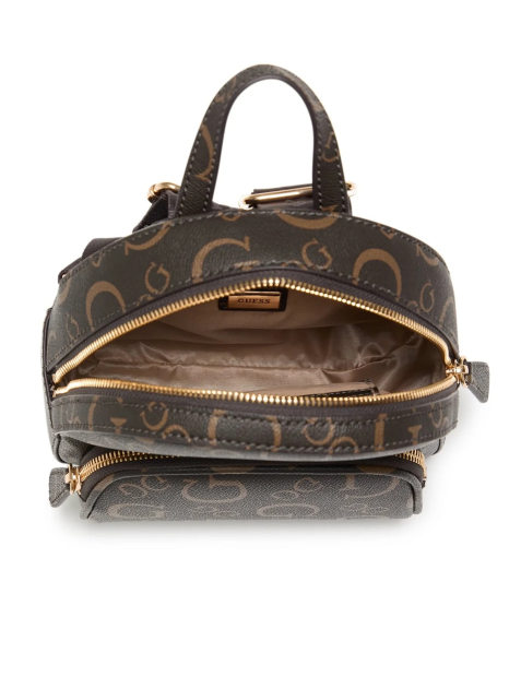 Женский рюкзак Eldoria GUESS с логотипом 1159845510 (Коричневый One Size)