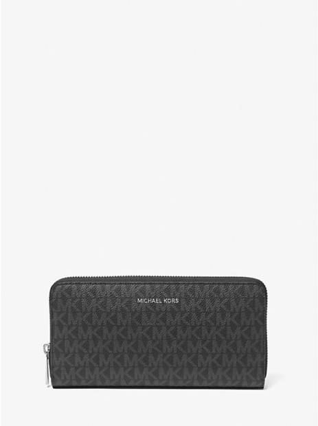 Жіночий набір з монограмою бренду Michael Kors рюкзак та гаманець 1159845516 (Чорний One Size)
