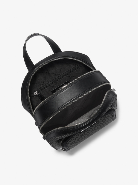 Стильний жіночий рюкзак Jaycee Michael Kors з принтом 1159847690 (Чорний One size)