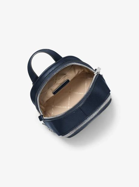 Маленький женский рюкзак Michael Kors из натуральной кожи 1159847895 (Синий One size)