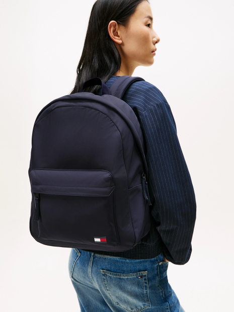 Рюкзак Tommy Hilfiger із логотипом 1159849153 (Синій One Size)