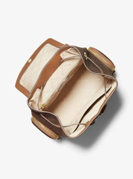 Женский рюкзак Jet Set Michael Kors с логотипом 1159850045 (Коричневый One size)