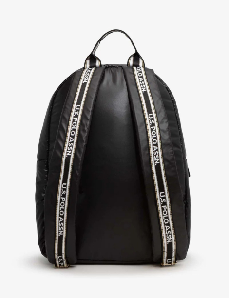 Стеганый рюкзак U.S. Polo Assn с логотипом 1159850151 (Черный One Size)