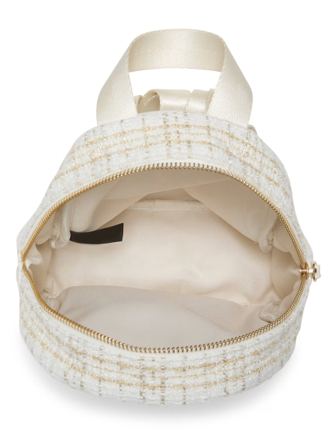 Твидовый мини рюкзак Alex GUESS 1159851575 (Белый One Size)