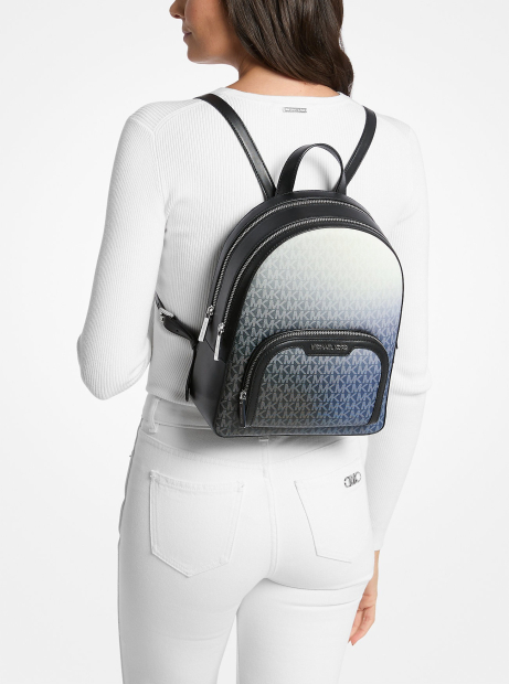 Женский рюкзак Jaycee Michael Kors с принтом 1159851917 (Черный One size)