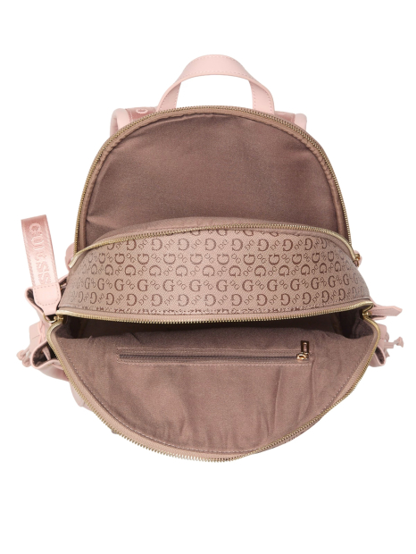 Женский рюкзак GUESS 1159853840 (Бежевый/Розовый One Size)